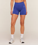 Adapt Fleck Seamless Shorts Force Blue/Steady Purple - Unmatched Kicks - GYMSHARK