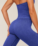 Adapt Fleck x Whitney Leggings Force Blue/Steady Purple - Unmatched Kicks - GYMSHARK