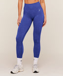 Adapt Fleck x Whitney Leggings Force Blue/Steady Purple - Unmatched Kicks - GYMSHARK