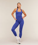 Adapt Fleck x Whitney Tank With Shelf Force Blue/Steady Purple - Unmatched Kicks - GYMSHARK