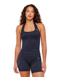 Adapt Fleck x Whitney Tank With Shelf Heavy Blue/Iron Blue - Unmatched Kicks - GYMSHARK