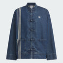 adidas CTT Oversized Chinese Track Top 3.0 Jacket Medium Blue Denim - Unmatched Kicks - adidas chinese jacket