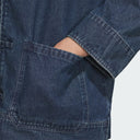 adidas CTT Oversized Chinese Track Top 3.0 Jacket Medium Blue Denim - Unmatched Kicks - adidas chinese jacket