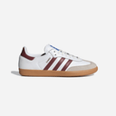 Adidas Samba OG Cloud White Collegiate Burgundy Gum - Unmatched Kicks - 