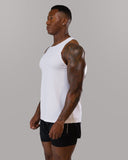 AeroFlex Tank - White - Unmatched Kicks - Alphalete