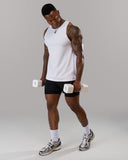 AeroFlex Tank - White - Unmatched Kicks - Alphalete