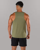 AeroFlex Vault Tank - Tactical Olive - Unmatched Kicks - Alphalete