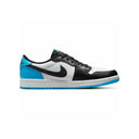 Air Jordan 1 Low Black Dark Powder Blue - Unmatched Kicks - 