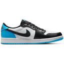 Air Jordan 1 Low Black Dark Powder Blue - Unmatched Kicks - 