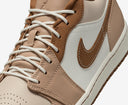 Air Jordan 1 Low Light British Tan Sail - Unmatched Kicks - Sneakers