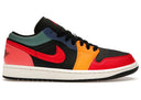 Air Jordan 1 Low Se Black Multi - Color Womens - Unmatched Kicks - Sneakers
