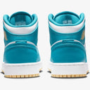 Air Jordan 1 Mid Aquatone/Gold - white (GS) Sale - Unmatched Kicks - Sneakers
