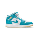 Air Jordan 1 Mid Aquatone/Gold - white (GS) Sale - Unmatched Kicks - Sneakers