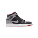 Air Jordan 1 Mid 'Bred Shadow /Grey Fire Red - Unmatched Kicks - Jordans