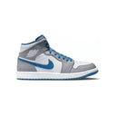 Air Jordan 1 Mid 'Cement True Blue' Sale - Unmatched Kicks - Sneakers