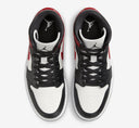 Air Jordan 1 Mid Gym Red Off Noir Sale - Unmatched Kicks - Sneakers