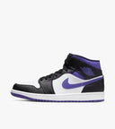 Air Jordan 1 Mid Metallic Court Purple Sale - Unmatched Kicks - 