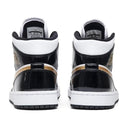 Air Jordan 1 Mid Patent SE Black Gold