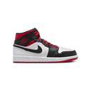 Air Jordan 1 Mid Sneakers White / Gym Red / Black Sale - Unmatched Kicks - Sneakers