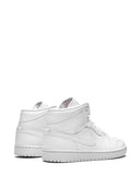 Air Jordan 1 Mid Triple White - Unmatched Kicks - Sneakers