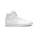 Air Jordan 1 Mid Triple White - Unmatched Kicks - Sneakers