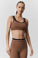 Airbrush Better Together Bra Sun Kissed Brown/Black - Unmatched Kicks-ALO