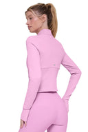 Airbrush Corset Full Zip Jacket - Candy Heart Pink - Unmatched Kicks - ALO