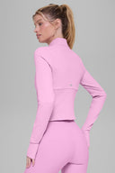 Airbrush Corset Full Zip Jacket Candy Heart Pink - Unmatched Kicks - ALO