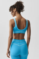 Airbrush Heart Throb Bra Airbrush Heart Throb Bra Azure Blue/White - Unmatched Kicks-ALO