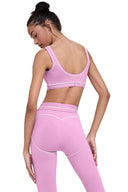 Airbrush Heart Throb Bra - Candy Heart Pink/White - Unmatched Kicks - ALO