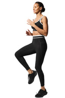 Airbrush High - Waist 7/8 Better Together Legging Black/White - Unmatched Kicks - ALO