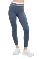 Airbrush High - Waist 7/8 Better Together Legging Bluestone/White - Unmatched Kicks - ALO