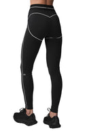 Airbrush High - Waist Heart Throb Legging Black/White - Unmatched Kicks - ALO