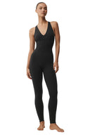 Airbrush Sparks Fly Corset Onesie - Black - Unmatched Kicks - ALO