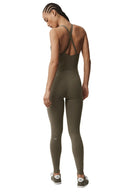 Airbrush Sparks Fly Corset Onesie - Olive Tree - Unmatched Kicks - ALO