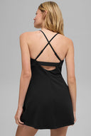 Airbrush Splendor Dress Black - Unmatched Kicks-ALO