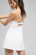 Airbrush Splendor Dress White - Unmatched Kicks-ALO