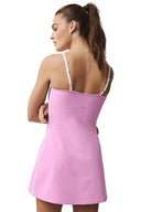 Airbrush Streamlined Dress - Candy Heart Pink/White - Unmatched Kicks - ALO