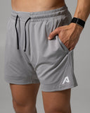 AirFlex Mesh Short - Chrome - Unmatched Kicks - Alphalete