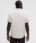 Airing Easy Short-Sleeve Shirt Grid Drift White Multi - Unmatched Kicks-LULULEMON
