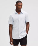 Airing Easy Short-Sleeve Shirt Starch Blue - Unmatched Kicks-LULULEMON