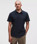 Airing Easy Short-Sleeve Shirt True Navy - Unmatched Kicks-LULULEMON