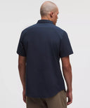 Airing Easy Short-Sleeve Shirt True Navy - Unmatched Kicks-LULULEMON