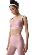 Airlift Alignment Bra - Vintage Pink/White - Unmatched Kicks - ALO