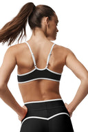 Airlift Charger Bra - Black/White - Unmatched Kicks - ALO