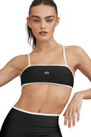 Airlift Charger Bra - Black/White - Unmatched Kicks - ALO