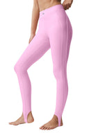 Airlift High - Waist Love Language Stirrup Legging - Candy Heart Pink - Unmatched Kicks - ALO