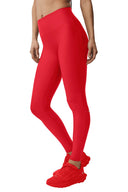 Airlift High - Waist Sleek Legging - Bright Red - Unmatched Kicks - ALO