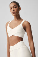 Airlift Horizon Bra Ivory - Unmatched Kicks - ALO