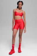 Airlift Intrigue Bra - Bright Red - Unmatched Kicks - ALO